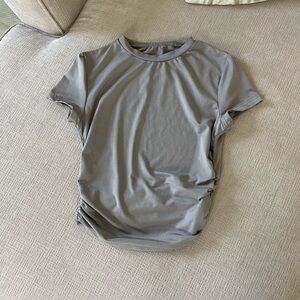 Simple Gray Baby Tee